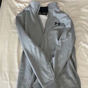 Grey under armor quarter zip